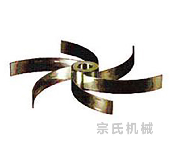 彎葉開啟渦輪攪拌器